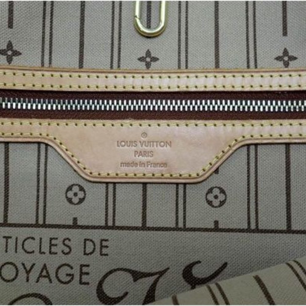 Louis Vuitton Neverfull MM Beige - Picture 9 of 9